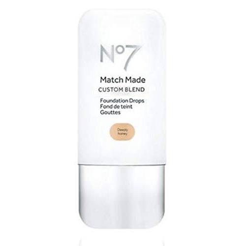 Exclusive New No7 Match Made CUSTOM BLEND Foundation Drops (SOLD BY PENTA0601) (Deeply Honey)
