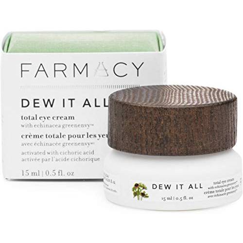 Farmacy Dew It All Total Eye Cream - Moisturizing Under Eye Cream for Lines & Wrinkles