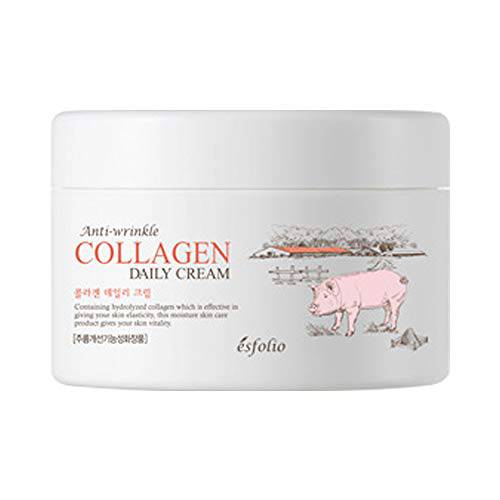 esfolio Anti-Wrinkle Collagen Daily Cream 6.76 Fl Oz