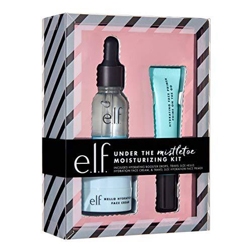 e.l.f. Skin Moisturizing Regimen Kit, Face Cream, Hydrating Booster Drops & Face Primer, Routine For Hydrated & Glowing Skin, Vegan & Cruelty-Free
