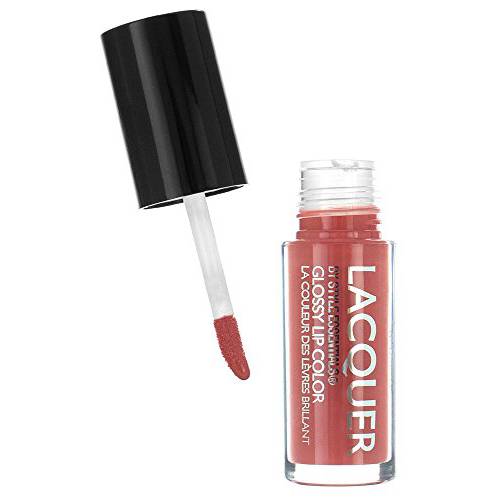 Style Essentials RIPE PEACH Lip Lacquer - 1 Tube of High Pigment Glossy Lip Color