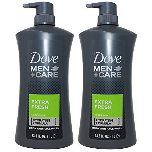 Dove Men Body Wash Extra Fresh 1 Liter (33.8 Oz)