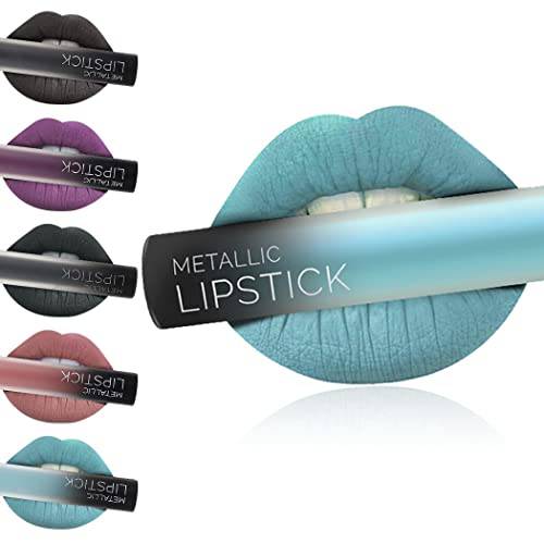 Kilshye Matte Liquid Lipstick Cream Lip Gloss High Pigment Lipsticks Smooth Lipglaze Long Lasting Lips Makeup for Women and Girls Pack of 1 (B- Blue 26)