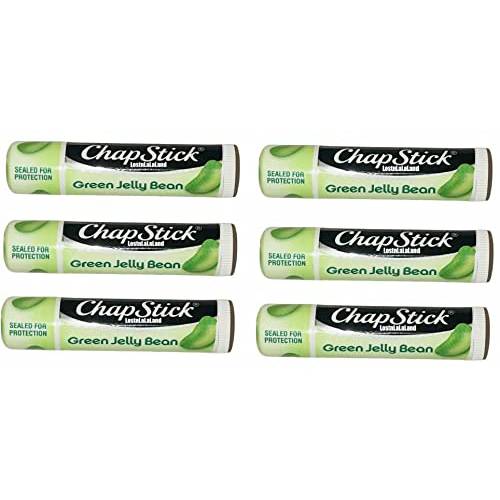 ChapStick Spring Collection Lip Balm- Green Jelly Bean Flavor- .015 oz- Lip Care- 6 Pack