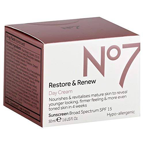 Boots No7 Restore & Renew Day Cream(SPF 15) 1.6 oz