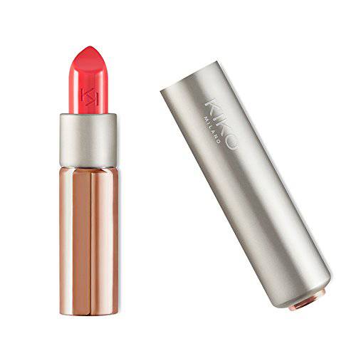 Kiko MILANO - Glossy Dream Sheer Lipstick 208 Shiny Lipstick with Semi-sheer Color | Lip Color with Semi - Sheer Lip Shine | Cruelty Free Makeup | Professional Makeup Lipstick | Made in Italy