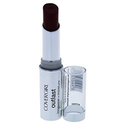 CoverGirl Outlast Longwear Lipstick, Amazing Auburn, 0.13 Ounce