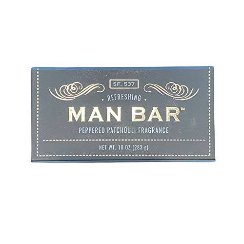 San Francisco Soap Company Peppered Patchouli Fragrance Man Bar - Refreshing