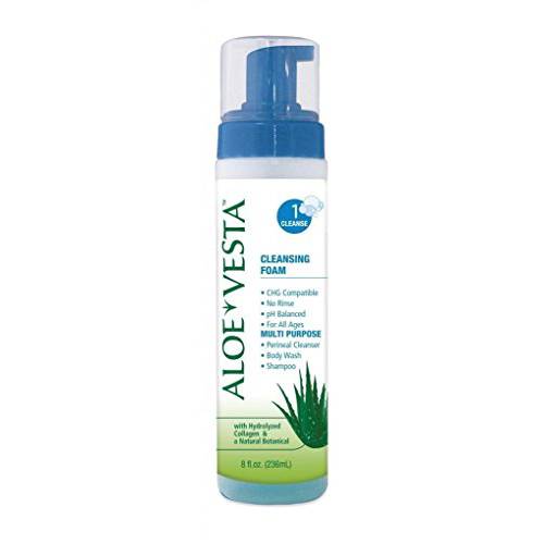 Aloe Vesta Cleansing Foam, 8 Oz. Bottle, Pack of 2