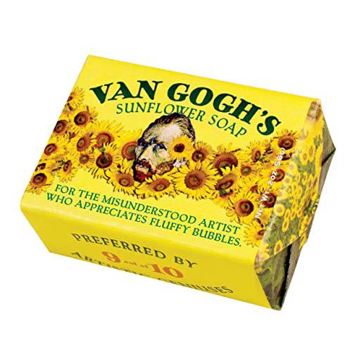 Vincent Van Gogh Sunflower Soap - Made in The USA