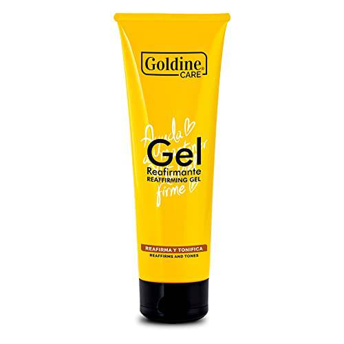 Cellulite Cold Slimming Goldine Firming Gel with Caffeine and Seaweed - Reduce Appearance of Cellulite, Stretch Marks, Firming and Toning, Improves Circulation Cruelty-Free