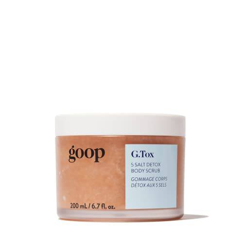 goop 5 Salt Detox Body Scrub | Helichrysum, Rosemary, Grapefruit, and Peppermint Scent | 6.7 oz | Body Scrub to Smooth, Exfoliate, and Hydrate Skin | Paraben and Silicone Free