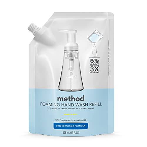 Method Foaming Hand Soap Refill, Sweet Water, 28 oz, 1 pack, Packaging May Vary