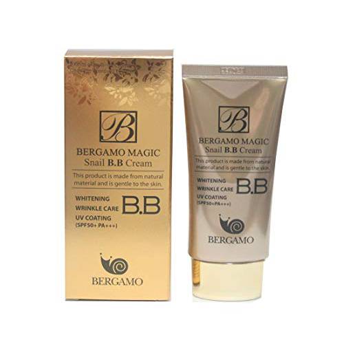 Bergamo] Magic Snail BB Cream 50ml /Intense Care Wrinkle Care Sunblock / Korean Cosmetics
