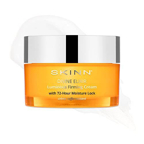 SKINN Luminous Firming Cream - Facial Skin Care Cream Improves Elasticity, Plumps and Lifts Sagging Skin - Maintains Hydration to Reduce Fine Lines, Wrinkles and to Strengthen Skin’s Barrier Function - Vitamin C and Manuka Honey