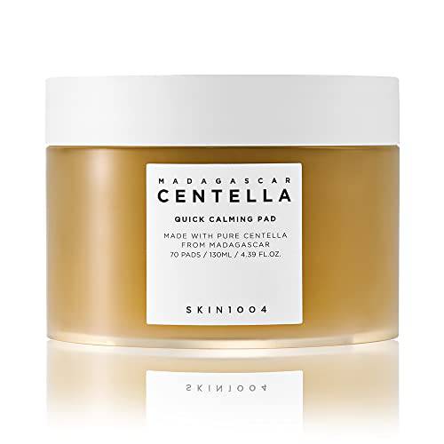 SKIN1004 Madagascar Centella Quick Calming Pad 70ea(130ml) | Quick Calming Effects Soothing | for Sensitive Skin