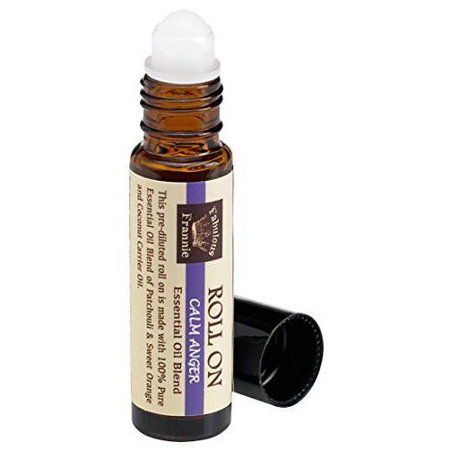 Fabulous Frannie Calm Anger Essential Oil Blend Roll-On 10 ml Made with Pure Essential Oils