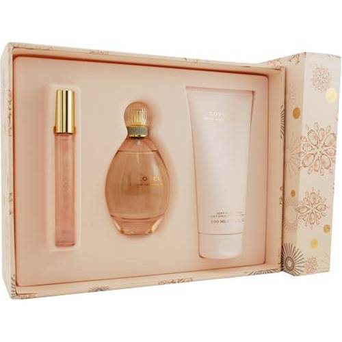 Lovely Sarah Jessica Parker By Sara Jessica Parker For Women, Minis, Set of 3 (Eau De Parfum Spray and Shimmer Rollerball and Body Lotion)