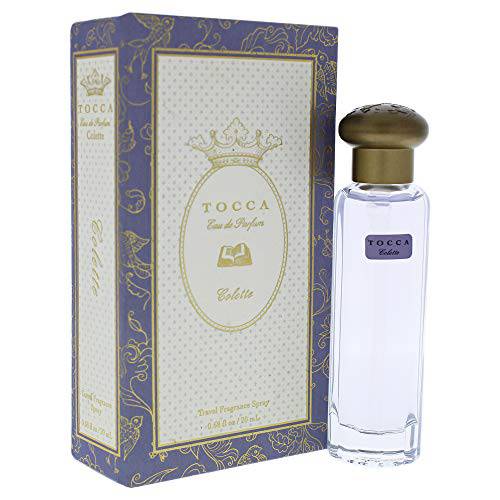 Tocca Women’s Eau de Parfum, Colette - Warm Floral, Bergamot, Sandalwood, Pink Peppercorn - Hand-Finished Bottle, 0.68 oz. (20 ml)
