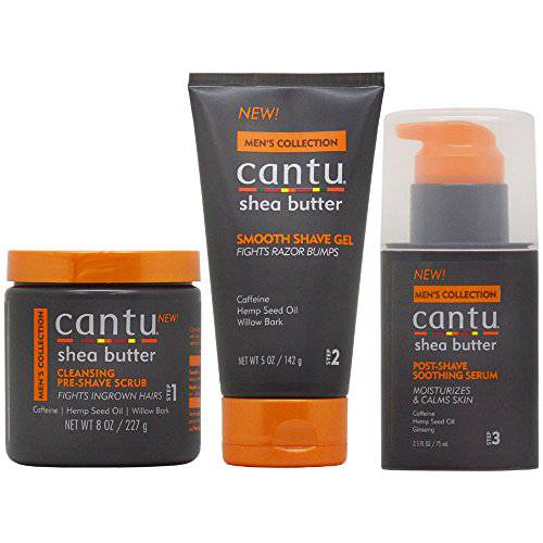 Cantu Men’s Collection Shaving 3 Step Set