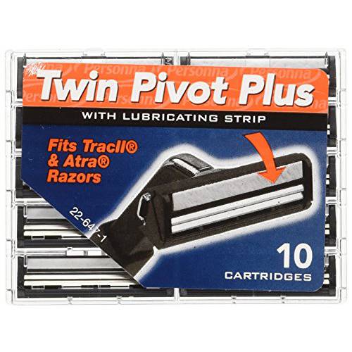Personna Twin Pivot Plus with Lubricating Strip - 50 Blades ( 5 x 10 )