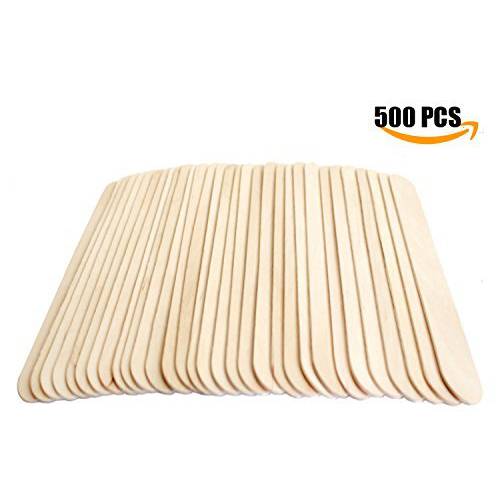 JOVANA Large Wide Wood Wax Spatula Applicator 6 x 3/4 500 pack