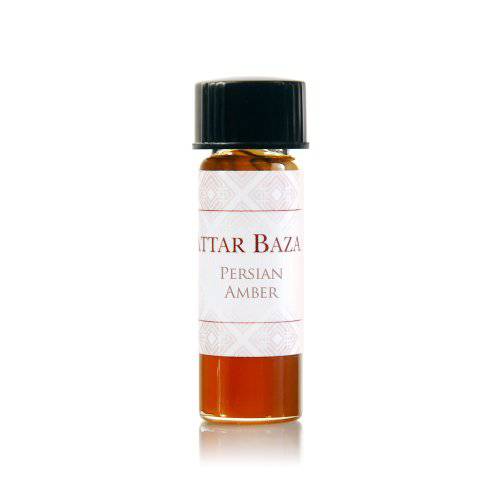 Persian Amber Fragrance Oil with Dip Stick by Attar Bazaar (1 Dram)