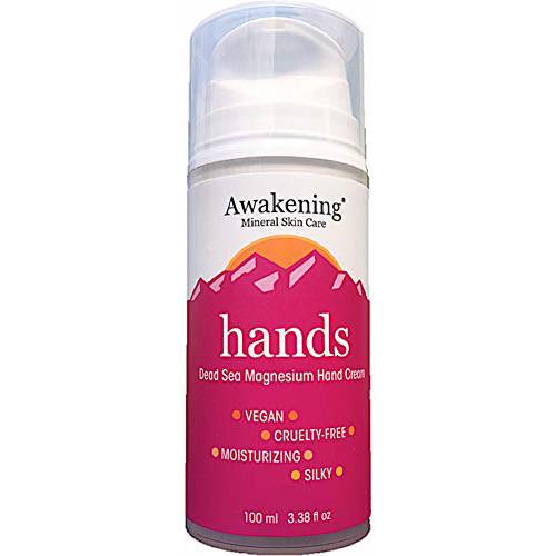 Awakening Hands - Dead Sea Magnesium Hand Cream (3.38 oz / 100ml)
