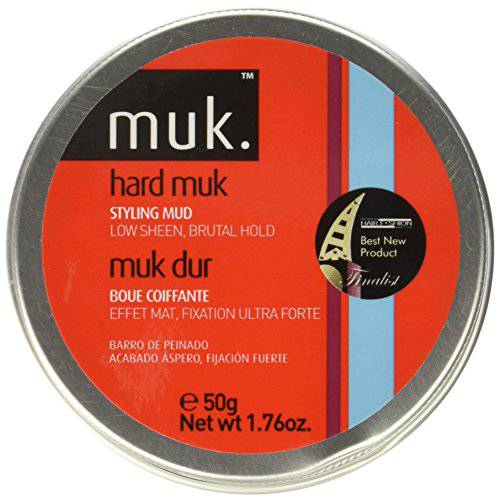 Muk Haircare Hard Brutal Hold Mud, 1.76 Ounce
