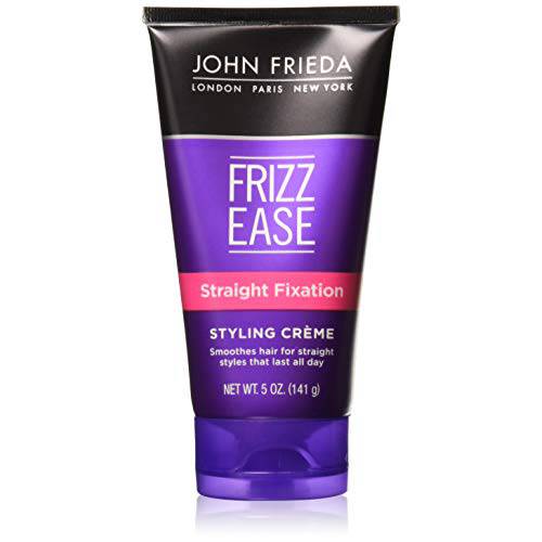 John Frieda Frizz Ease Straight Fixation Styling Creme, 5 Ounce (Pack of 3)