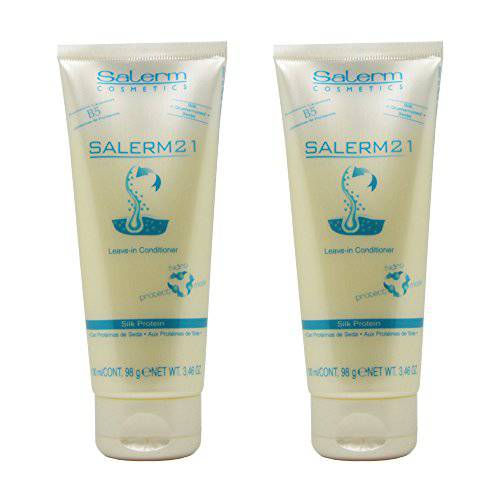 Salerm 21 B5 Silk 2 Piece Protein Leave-in Conditioner, 3.46 Ounce