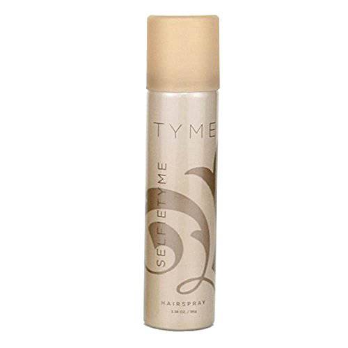 TYME SelfieTYME Hairspray, Max Volume and Soft, Touchable Hold, Travel 3.38 Ounce