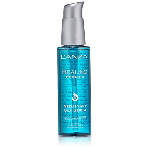 L’ANZA Neem Plant Silk Award-winning Healing Serum, Effortlessly Nourishes, Repairs, and Boosts Hair Shine and Strength for a perfect Silky Look,For All Hair Types (3.4 Fl Oz)
