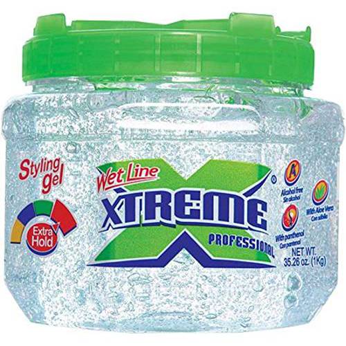 Xtreme Wet Line Xtreme Professional Styling Gel, 35.26 oz (Pack of 2) package may vary.