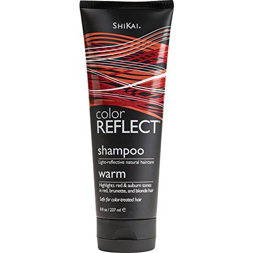 Shikai Color Reflect Warm Shampoo, 8-Ounce Tubes (Pack of 3)
