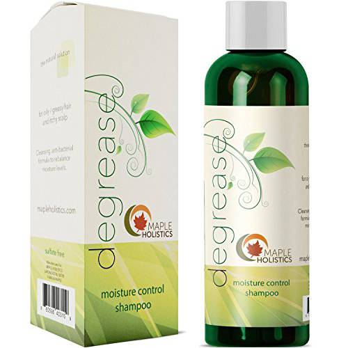 Sulfate Free Shampoo for Oily Hair - Lemon Sage Clarifying Shampoo for Build Up and Oily Scalp Care with Rosemary Essential Oil - Deep Cleansing Rosemary Shampoo for Greasy Hair and Product Build Up