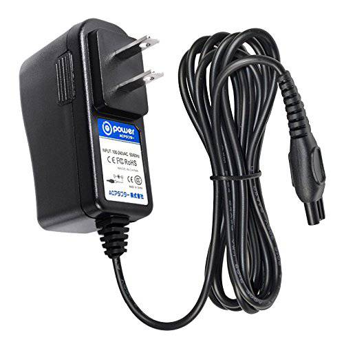T POWER 15V Charger for Philips Norelco QG3200 QG3320 QG3300 Series Grooming Trimmer Multigroom Sensotouch Speed XL Smarttouch Cool Skin QT4070 QG3380 QG3360 HQ8505 Shaver Ac Dc Adapter Power Supply