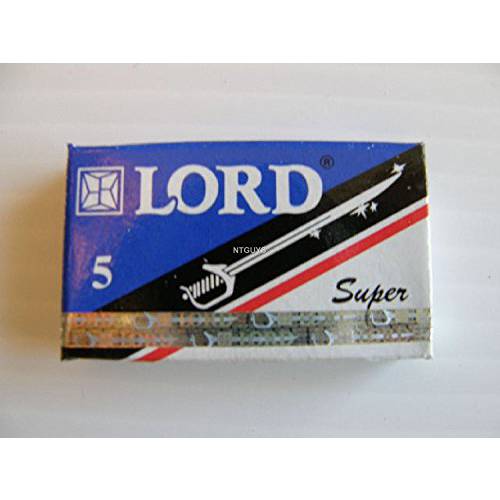 50 Lord Super Stainless Double Edge Safety Razor Blades