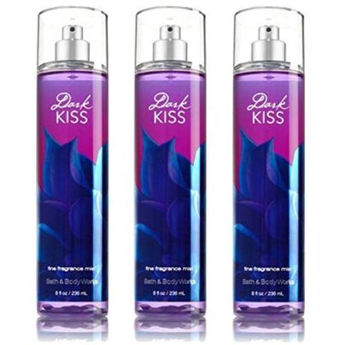 Bath & Body Works Signature Collection Dark Kiss Fine Fragrance Mist, 8 Fl Oz (3-Pack)