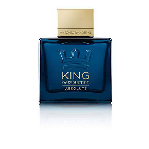 Antonio Banderas Perfumes - King of Seduction Absolute - Eau de Toilette Spray for Men, Woody Moss Fragrance - 3.4 Fl Oz