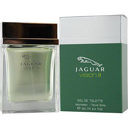Jaguar Vision II Eau De Toilette Spray for Men, 3.4 Ounce