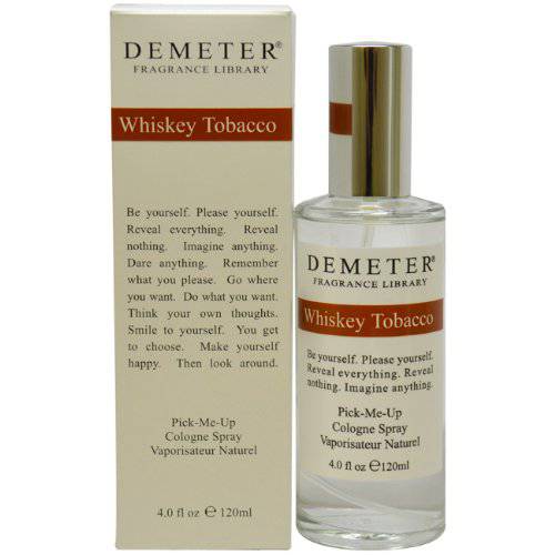 Demeter Whisky Tabacco Cologne Spray for Women, 4 Ounce