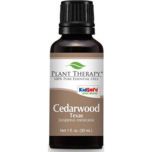 Plant Therapy Texas Cedarwood Essential Oil 30 mL (1 oz) 100% Pure, Undiluted, Therapeutic Grade