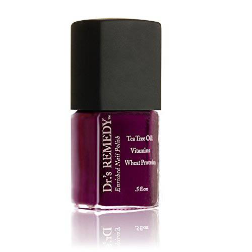 Dr.’s Remedy Enriched Nail Polish, WONDERFUL Wine, 0.5 Fluid Ounce