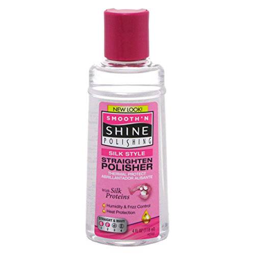 Smooth N Shine Silk N Sleek Straighten Polish 4 Ounce (118ml)