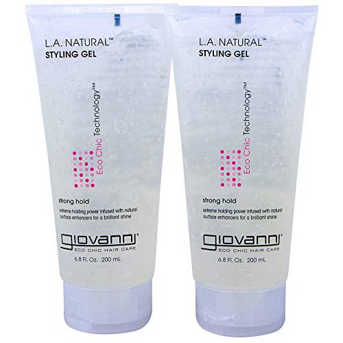 Eco Chic L.A. Natural Styling Gel (6.8 Oz, 2-Pack)