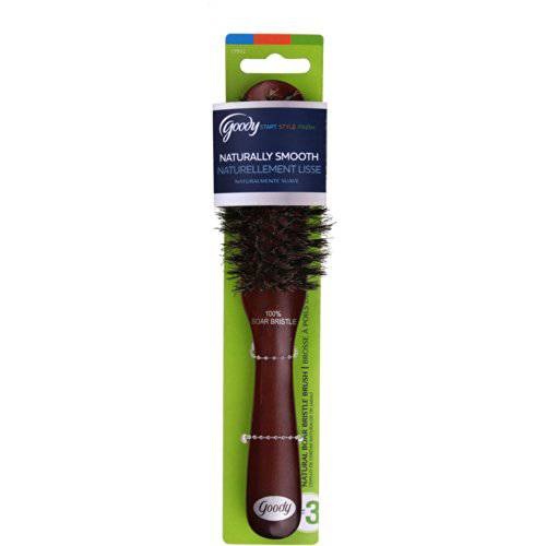 Goody Styling Essentials Goody Boar Hair Brush, Wood, 1-count (1942247)