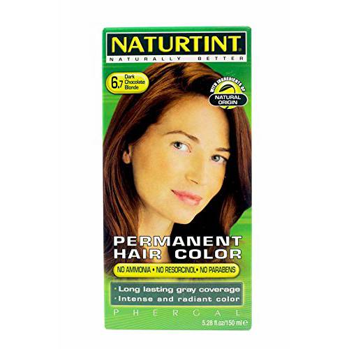 Naturtint Permanent Hair Color 6GM (Formerly 6.7) Chocolate Blonde (Pack of 1), Ammonia Free, Vegan, Cruelty Free