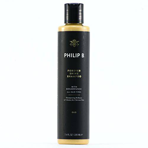 PHILIP B Forever Shine Shampoo 7.4 oz. (178 ml) | Revives, Defines and De-Frizzes, Uplifting Body and Fullness