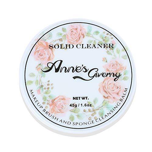 Anne’s Giverny Makeup Brush Solid Cleaner Soap Sponge Blender Cleanser Blending Cleaning Balm Cleaner for Make up Brushes